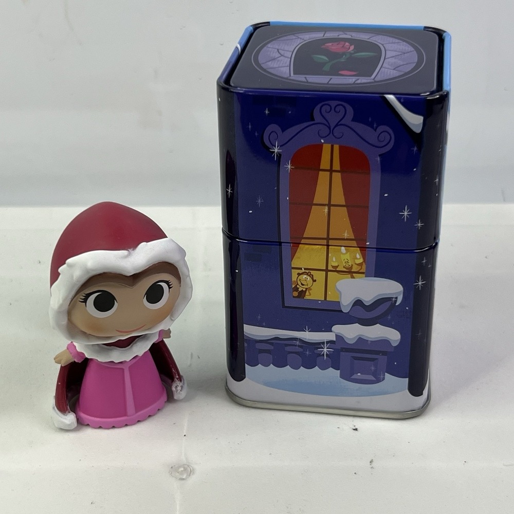 2017‎ Funko Disney Treasures Mystery Minis "Winter Costume Belle" w/ Tin Box